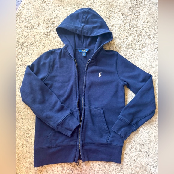 Polo Ralph Lauren Other - Polo by Ralph Lauren Navy Hoodie for girls. Size 8-10